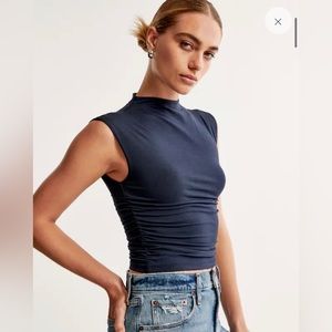 Abercrombie Ruched Shell Top